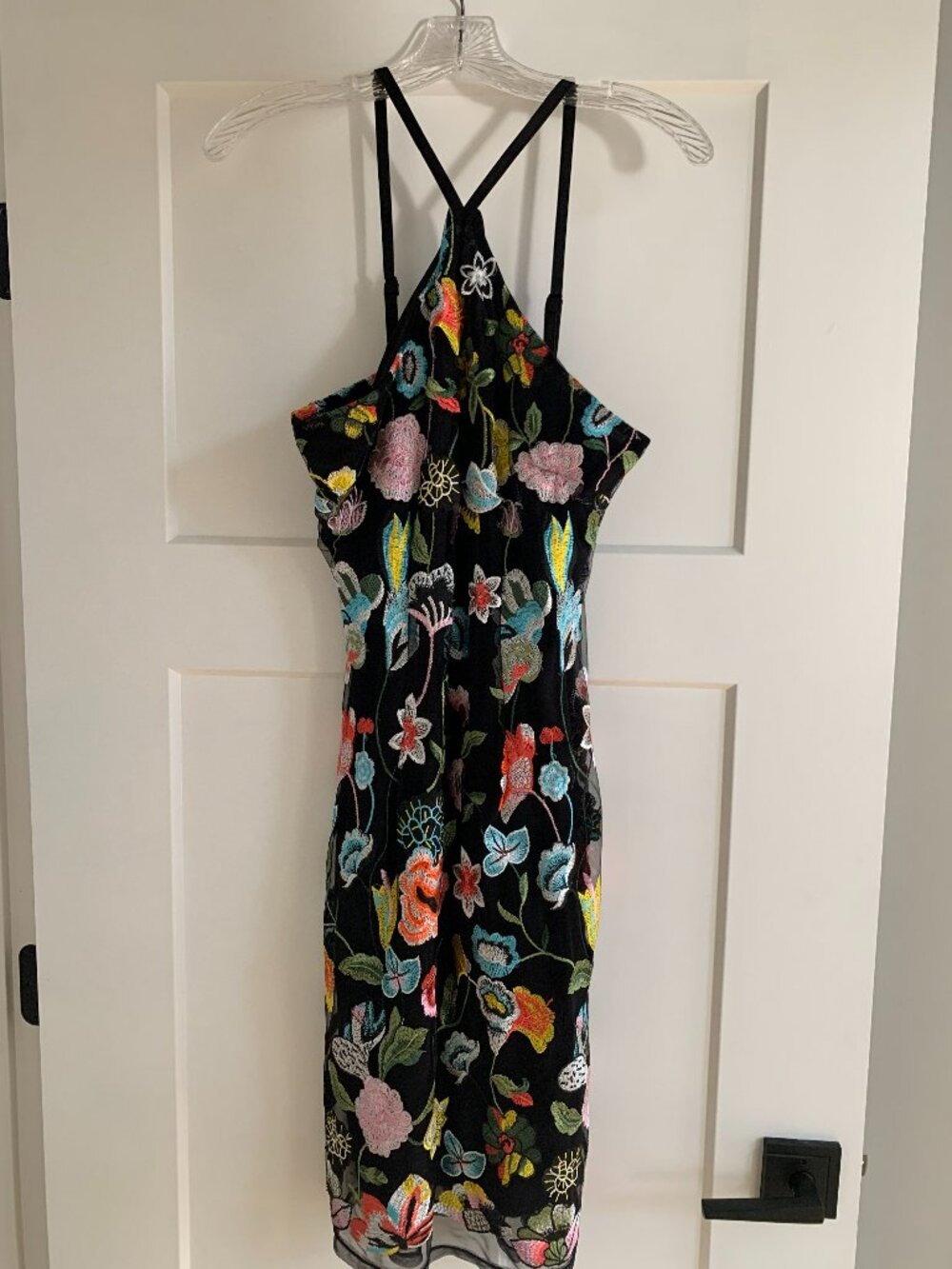 Venus Adjustable Strap Halter Neck Dress, 4